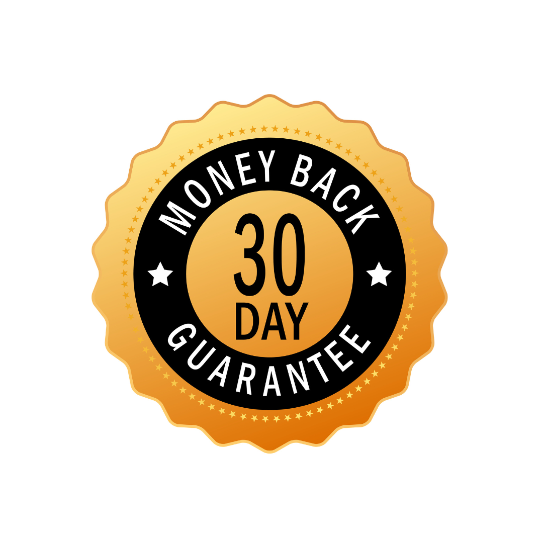 30 Day Money Back Guarnatee